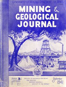 Book - MINING & GEOLOGICAL JOURNAL, September, 1941