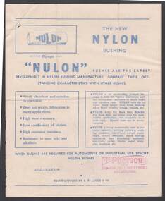 Document - BILL ASHMAN COLLECTION: CORRESPONDENCE