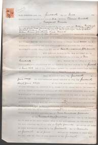Document - CONNELLY, TATCHELL, DUNLOP COLLECTION: INDENTURE BETWEEN CURLETT AND FAIRCLOUGH