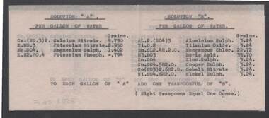 Document - BILL ASHMAN COLLECTION: CORRESPONDENCE