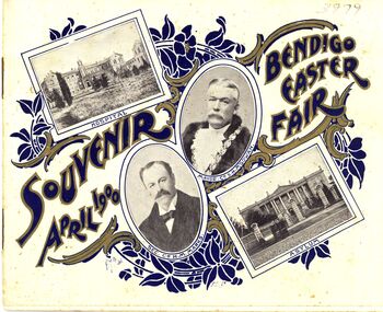 Book - BENDIGO EASTER FAIR SOUVENIR 1900, 1900