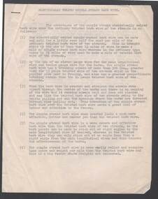 Document - BILL ASHMAN COLLECTION: CORRESPONDENCE