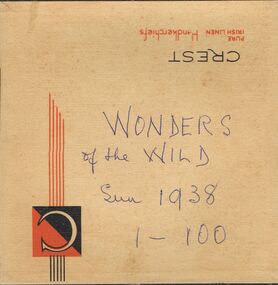 Newspaper - LYDIA CHANCELLOR COLLECTION: WONDERS OF THE WILD