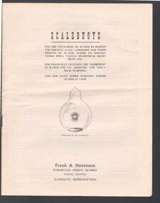 Document - BILL ASHMAN COLLECTION: SCALEBUOYS BROCHURE