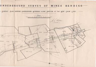 Map - STRUGNELL COLLECTION: NEW CHUM LINE, 25/5/01