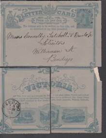 Document - CONNELLY, TATCHELL, DUNLOP COLLECTION:  LETTER CARD