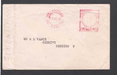 Document - BILL ASHMAN COLLECTION: CORRESPONDENCE