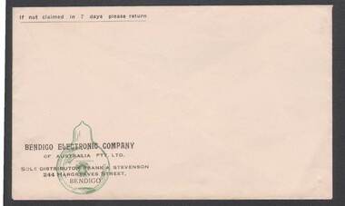 Document - BILL ASHMAN COLLECTION: CORRESPONDENCE