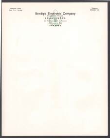Document - BILL ASHMAN COLLECTION: CORRESPONDENCE