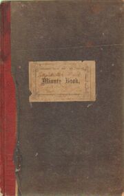 Book - LOYAL DARLING LODGE MINUTE BOOK 1906-11