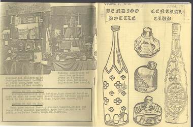 Document - JAMES LERK COLLECTION: BENDIGO CENTRAL BOTTLE CLUB NEWSLETTER