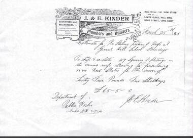 Document - SCHOOL REPAIR INVOICES