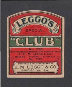 Document - CAMBRIDGE PRESS COLLECTION: LABEL FOR LEGGO'S SPECIAL CLUB