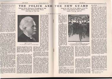 Magazine - LYDIA CHANCELLOR COLLECTION: 'TO-DAY MAGAZINE.'