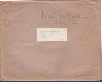 Newspaper - LYDIA CHANCELLOR COLLECTION: 'MAD AS RABBITS.'