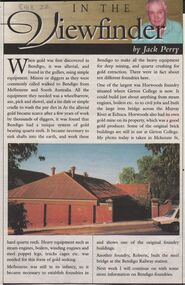 Newspaper - JACK PERRY COLLECTION: NEWSPAPER HORWOODS FOUNDRY