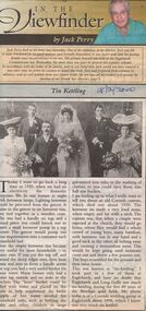 Newspaper - JACK PERRY COLLECTION: NEWSPAPER TIN KETTLING