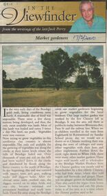 Newspaper - JACK PERRY COLLECTION: NEWSPAPERMARKET GARDENERS