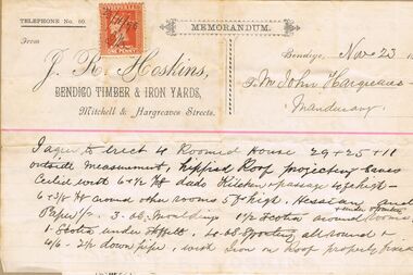 Document - LUDERMAN COLLECTION: SPRING GULLY, MANDURANG DOCUMENTS