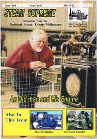 Magazine - HORWOOD COLLECTION:  STEAM SUPREME MAGAZINE, June 2013