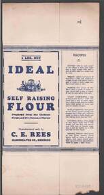 Document - CAMBRIDGE PRESS COLLECTION: LABEL - C. E. REES SELF RAISING FLOUR