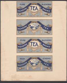 Document - CAMBRIDGE PRESS COLLECTION: LABEL - PURE BLENDED MEADOW TEA