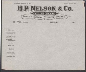 Document - CAMBRIDGE PRESS COLLECTION: LETTER PAPER - H.P. NELSON