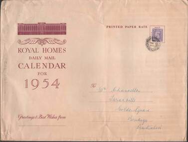 Ephemera - LYDIA CHANCELLOR COLLECTION: ENVELOPE
