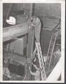 Photograph - MICHELSEN COLLECTION: CONSTRUCTION SITE