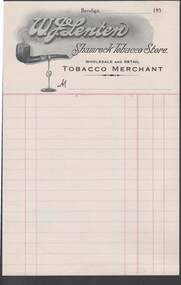 Document - CAMBRIDGE PRESS COLLECTION: ACCOUNT - W. J. LENTEN