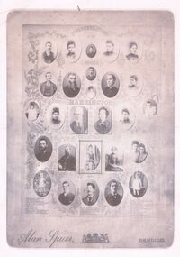 Document - COPY OF FAMILY TREE 'FOUR GENERATIONS OF THE HOUSE OF HARRINGTON'