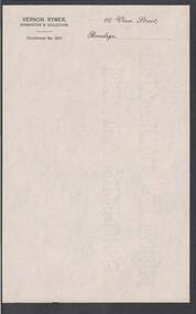 Document - CAMBRIDGE PRESS COLLECTION: NOTE - VERNOR RYMER