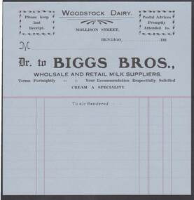Document - CAMBRIDGE PRESS COLLECTION: ACCOUNT - BIGGS BROS