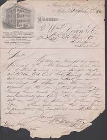 Document - DEAN & CO MEMORANDUM