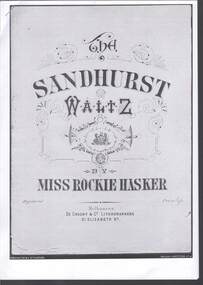 Document - SANDHURST WALTZ SHEET MUSIC