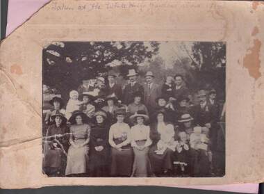 Photograph - WHITE HILLS GARDENS PHOTOGRAPH, 1914