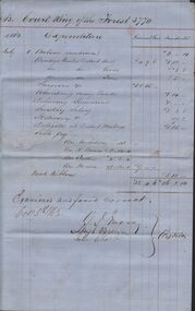 Document - ANCIENT ORDER OF FORESTERS NO. 3770 COLLECTION: CORRESPONDENCE