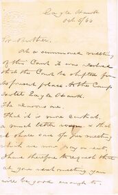 Document - ANCIENT ORDER OF FORESTERS NO. 3770 COLLECTION: CORRESPONDENCE