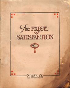 Book - RANDALL COLLECTION: MERCHANDISE CATALOGUE - STILWELL'S, BENDIGO