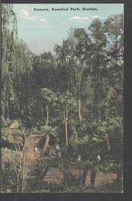 Postcard - FERNERY, ROSALIND PARK, BENDIGO