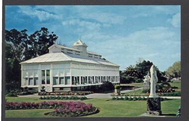 Postcard - CONSERVATORY BUILDING, BENDIGO