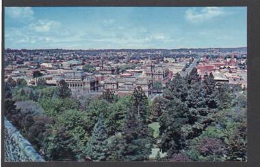 Postcard - PANORAMA FROM ROSALIND PARK LOOKOUT TOWER