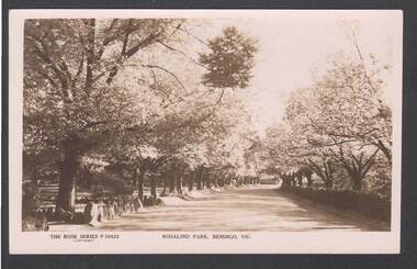 Postcard - ROSALIND PARK, BENDIGO