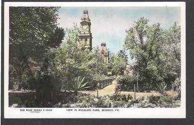 Postcard - ROSALIND PARK, BENDIGO