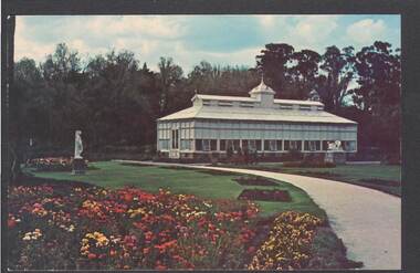 Postcard - CONSERVATORY GARDENS, BENDIGO
