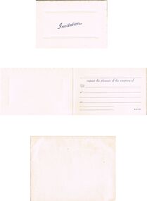 Document - ANCIENT ORDER OF FORESTERS NO. 3770 COLLECTION: CORRESPONDENCE