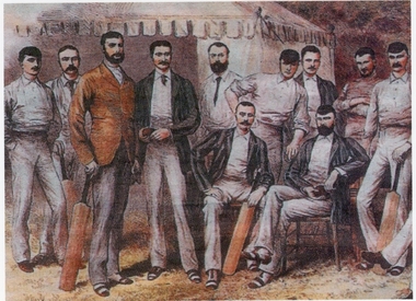 Photograph - AUSTRALIAN ASHES TEAM 1882