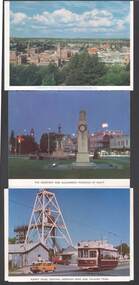 Postcard - BENDIGO - FOLD-OUT VIEW