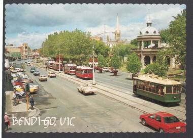 Postcard - BENDIGO POSTCARD: PALL MALL