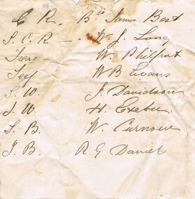 Document - ANCIENT ORDER OF FORESTERS NO. 3770 COLLECTION: CORRESPONDENCE